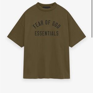 Essentials Fear of God Jersey Crew Neck Tee Short Sleeve